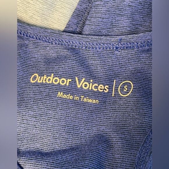 Outdoor Voices Athena Exercise Dress in OV Blue/Morning Blue S - Picture 5 of 6
